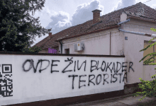 „Ovde ne žive teroristi, ovde živi duh omladine” – osude vandalizovanja u Kikindi Grafit na školi Pionir
