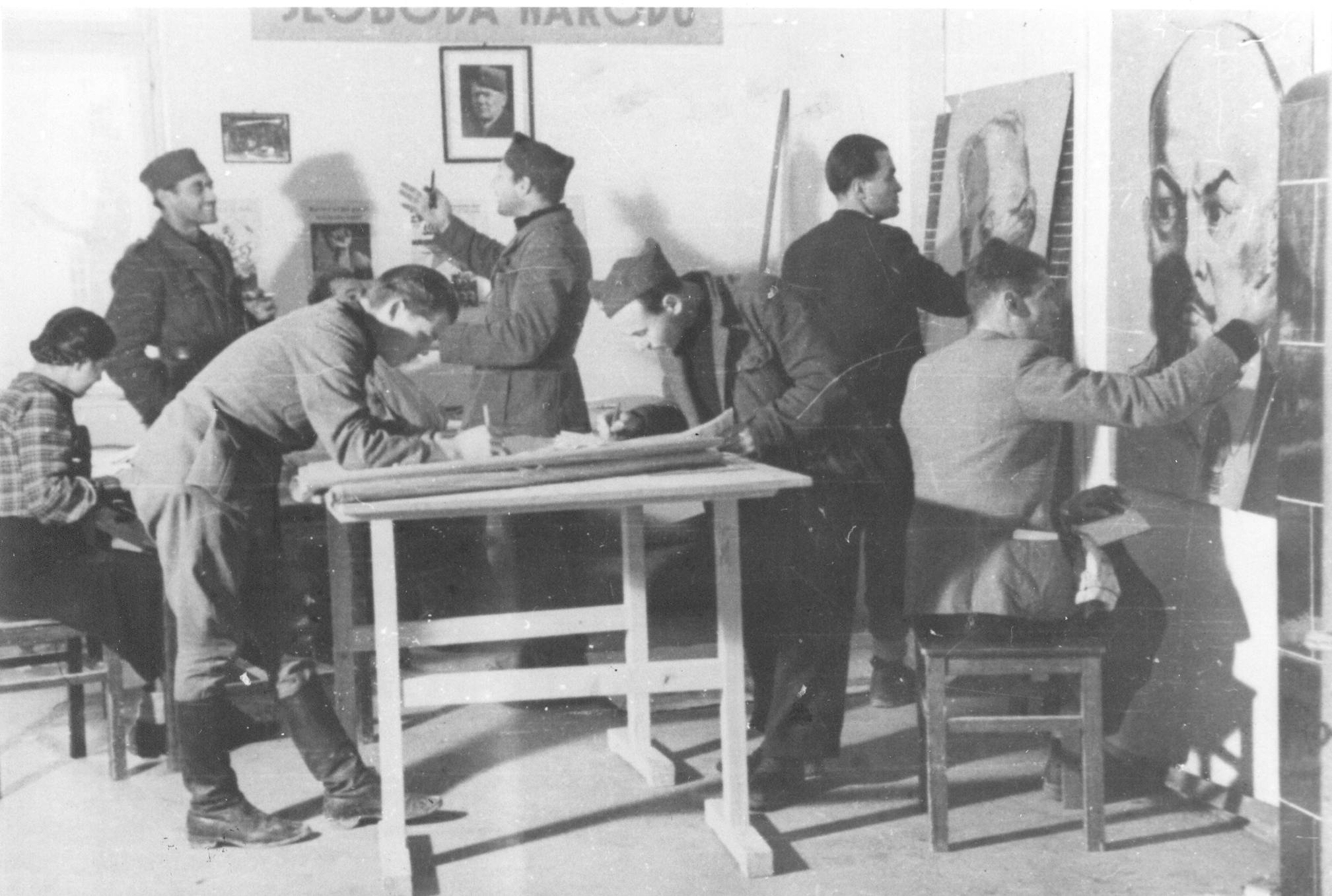 kulturno-umetnički odsek ZAVNOH-a 1943. godine