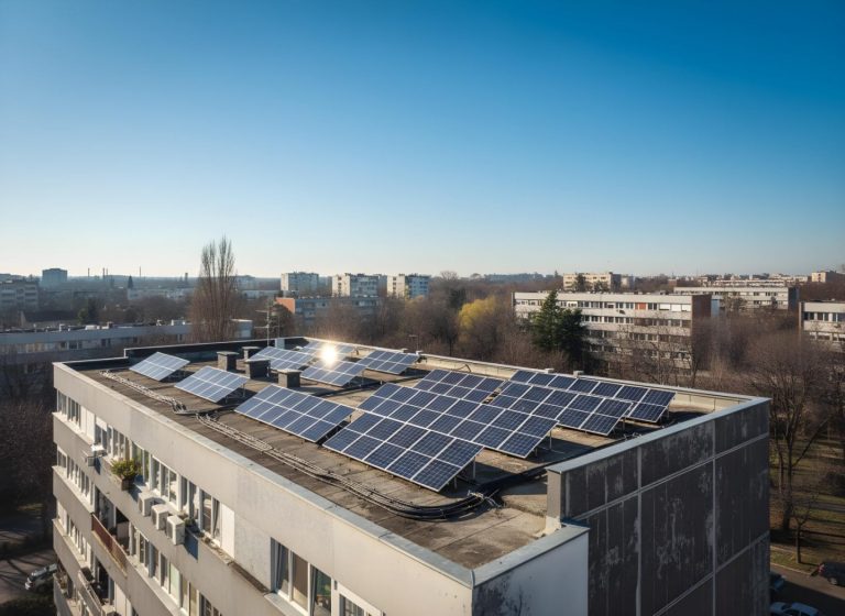 Solarna elektrana na krovu zgrade