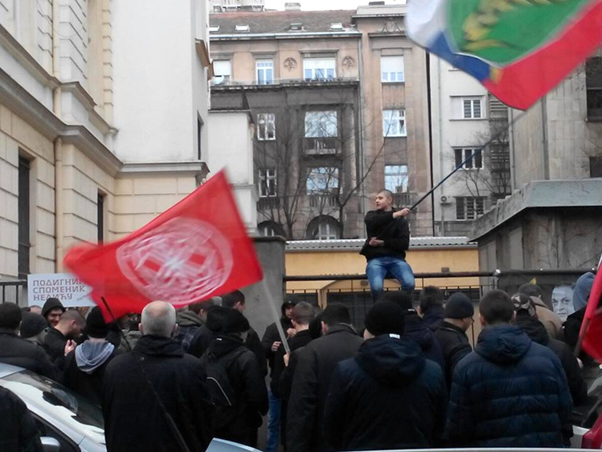 Skup neonacista u Beogradu