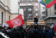„Fašizam neće proći” – skup protiv veličanja kvislinga Milana Nedića u Beogradu Skup neonacista u Beogradu
