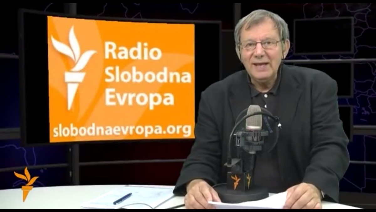Omer Karabeg u emisiji Most Radija Slobodna Evropa; Snimak ekrana / youtube