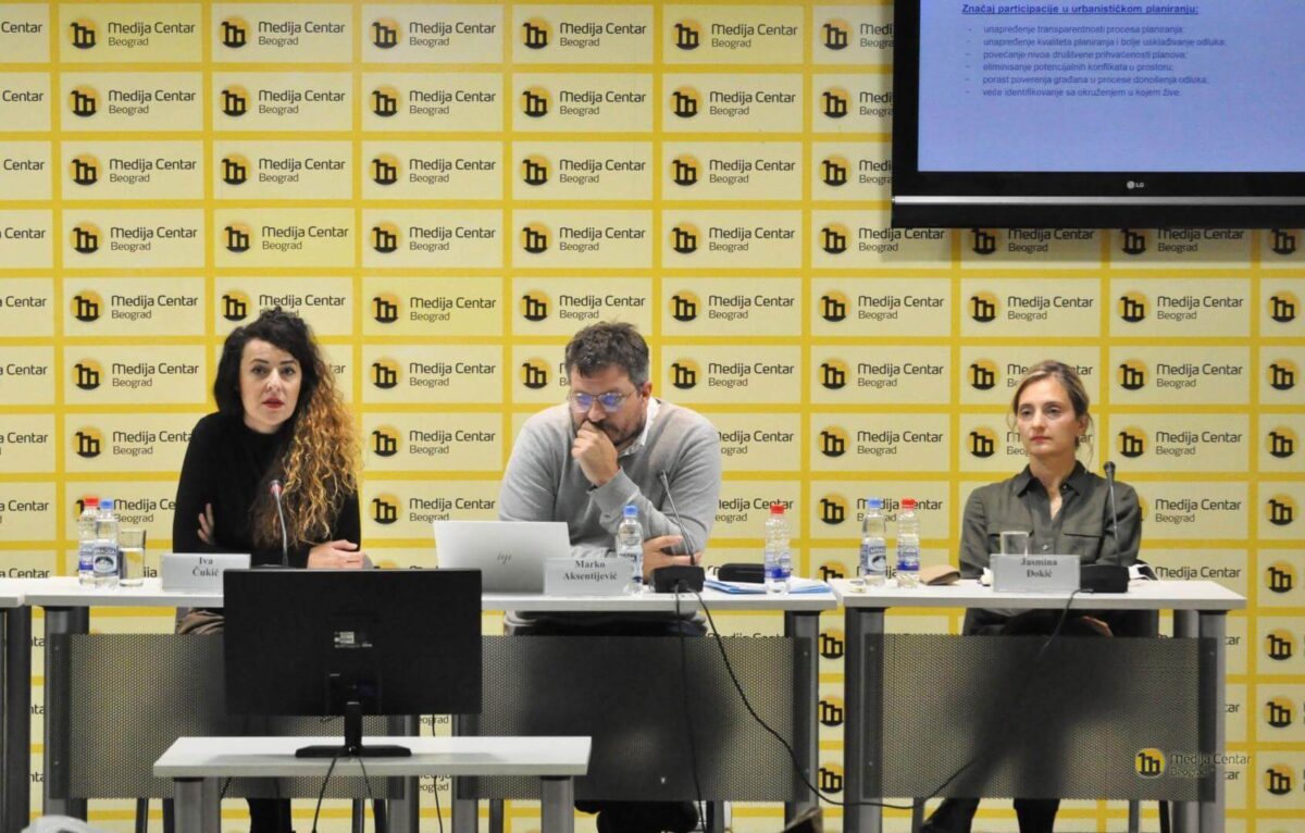 Predstavljanje istraživanja u Medija centru u Beogradu