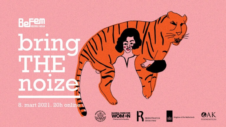 plakat bring the noiz festivala 2021