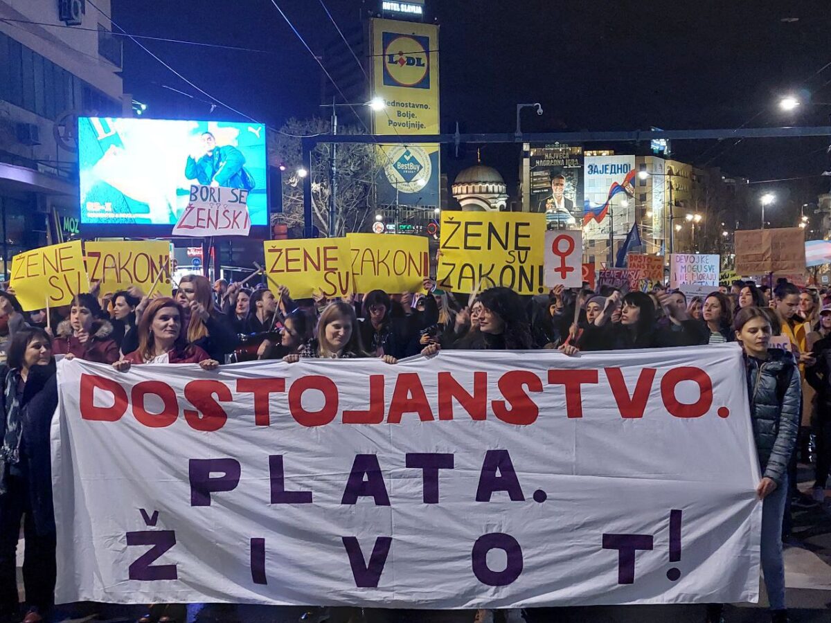 protest, osmi mart