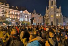 Protest u Novom Sadu; Foto: Mašina