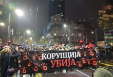 Protest „Korupcija ubija“: „Opozicija mora stati u prvi red“ protest u beogradu