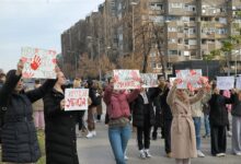 Protesti 1. septembra u preko 20 gradova u Srbiji Protest srednjoškolaca; Foto: Mašina