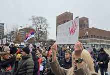 „Ljubi se Sever i Jug“: Podrška sa severa Evrope za studente u Srbiji Skup podrške demonstracijama u Nišu, Oslo; Foto: Aleksandra Tanasković