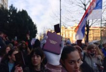 Studenti Pravnog pozvali na šetnju povodom obeležavanja godinu dana njihove borbe: „365 dana traženja pravde“ Studentski protest; Foto: Mašina.