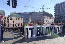 Studentski protest u Beogradu; Foto: Mašina.