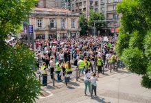 Više protesta i celodnevne aktivnosti za Prvi maj u Beogradu Beograd protest 1 maj 03