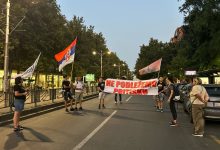 Protest na Zvezdari zbog zastrašivanja članova zbora sa ove beogradske opštine protest na zvezdari