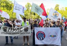 Svetski dan nesigurnog posla: U Srbiji 700.000 prekarnih radnica i radnika Protest prosvetara