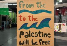 Priznanje Palestine: Simbolička pobeda ili besmisleni gest? Transparent "from the river to the sea palestine will be free"