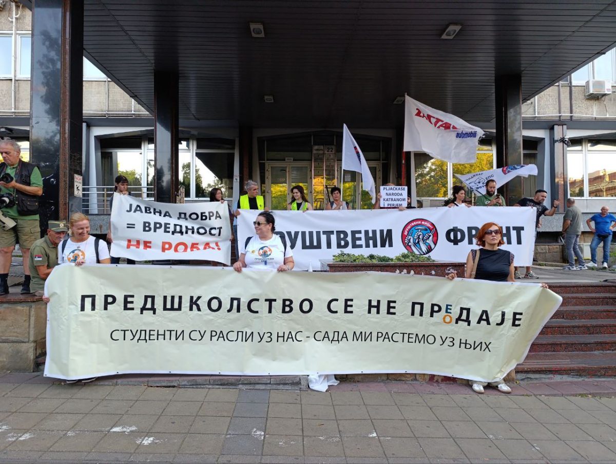 Protest Društvenog fronta