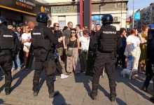 Policija opkoljuje građane na Zelenom vencu