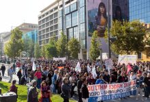 Generalni štrajk u Grčkoj protiv uvođenja 13-časovnog radnog dana Protest protiv uvođenja 13-časovnog radnog dana; Foto: Marios Lolos