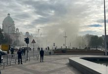 Intervencija izvršne vlasti u istragu događaja ispred Skupštine štetna, policija instrument propagande Narodna skupština, požar