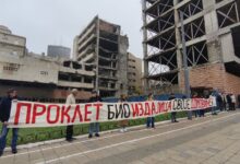 „Ministar nije iznad zakona“: Studenti pozivaju na skup pred početak suđenja Selakoviću transparent "proklet bio izdajica svoje domovine"