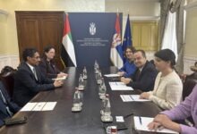 Strane firme u trci za preuzimanje NIS-a Ministar Dačić sa ambasadorom Ujedinjenih Arapskih Emirata