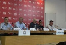 Prevoznici iz Srbije, BiH i Crne Gore najavili protest na granicama sa Šengenom za 26. januar Konferencija za medije posvećena najavljenom protestu prevoznika