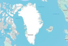 Tramp preti carinama kako bi preuzeo Grenland, da li će Evropa reagovati? Mapa Grenlanda