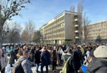 „Autonomija. Zakon. Jednakost“: Protest fakultetskih radnica i radnika u sredu u Novom Sadu Skup podrške Jeleni Kleut; Foto: Mašina