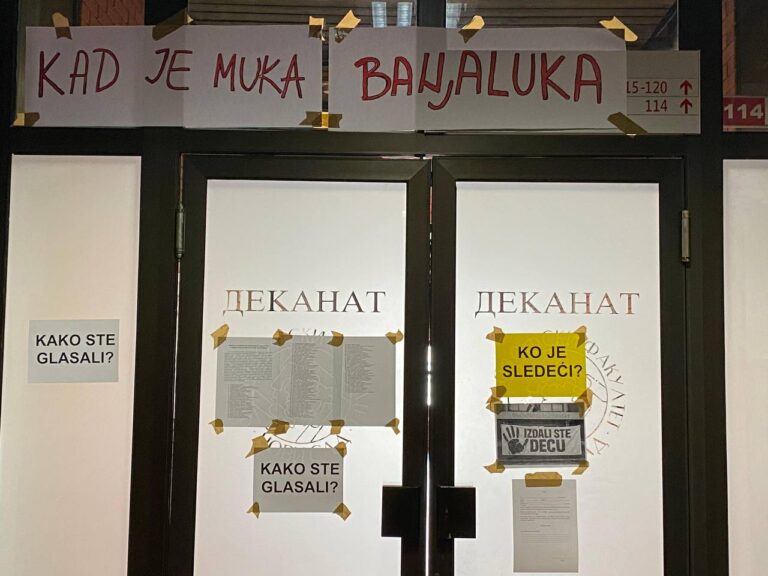 blokada dekanata