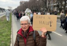 Još jedan protest protiv izgradnje Akvarijuma: policija presretala građane Zemuna da ne odu na protest Park je naš, protest protiv izgradnje Akvarijuma