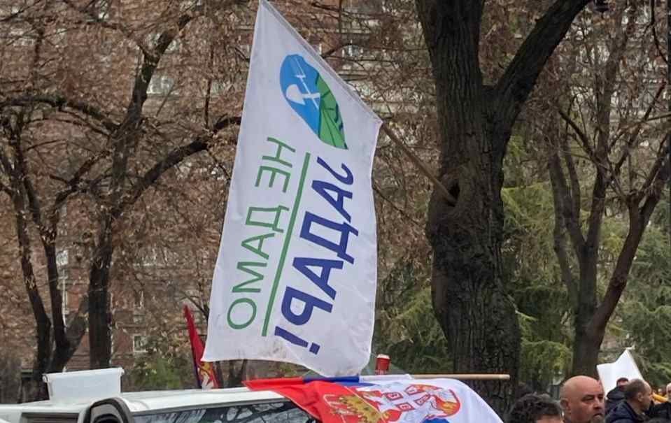Ne damo Jadar zastava u Nišu, 1. marta 2025.