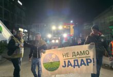 „Njihova strategija je narodna tragedija“: Protest u Loznici 9. maja Ne damo Jadar