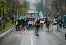 „Mi tražimo samo jedno: da se naš život i život naše dece, konačno uzme za ozbiljno“: Majke o Nacrtu zakona roditelj-negovatelj Protest za Zakon roditelj-negovatelj; Foto: Igor Čabarkapa.