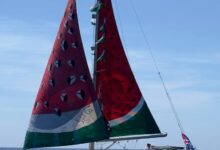 Flotila za Gazu sutra ka Turskoj, dvojica aktivista i dalje u pritvoru Global Sumud Flotila; Ustupljena fotografija