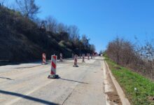 Kampanja pre kampanje: kilometar i nešto puta i druga obećanja Radovi na putu Sremski Karlovci - Novi Sad; Foto: Ustupljena fotografija