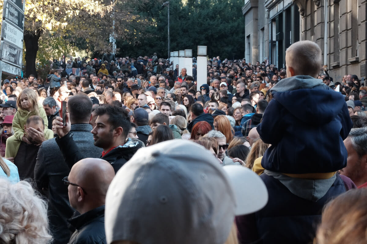 Protest za bezopasan vazduh u Beogradu