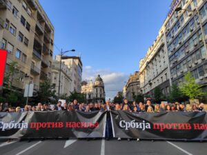 Protest "Srbija protiv nasilja"