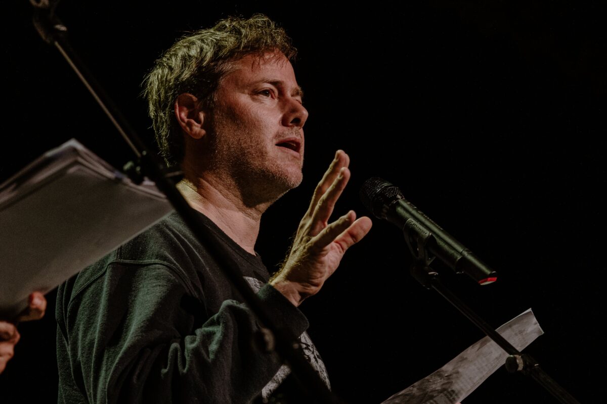 Milo Rau na Bitefu; Foto: Tanja Drobnjak