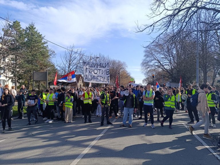 Foto: studentski protest