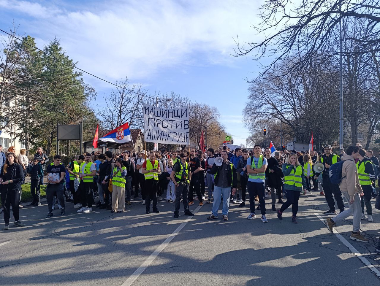 Foto: studentski protest