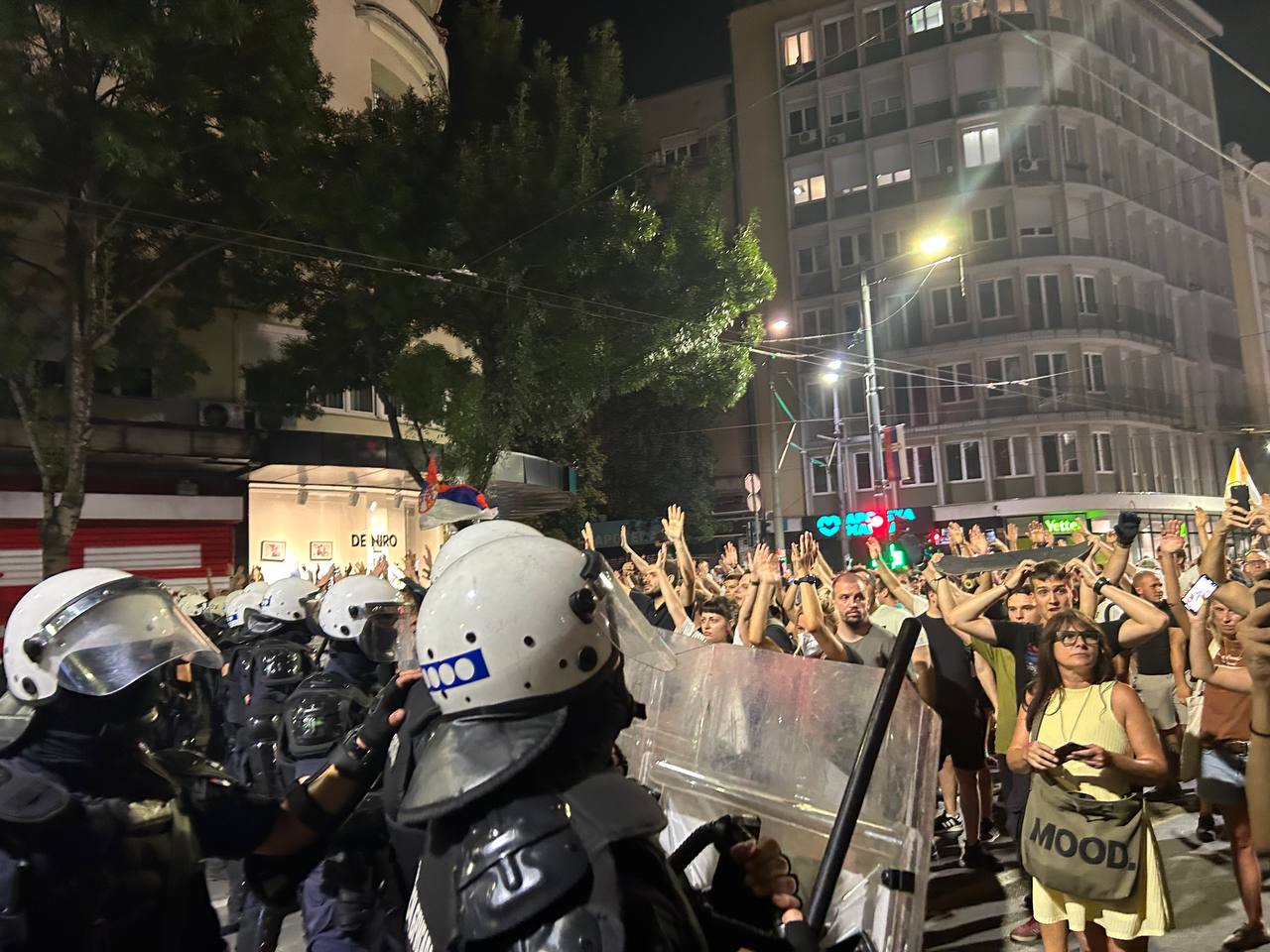 Protest u Beogradu
