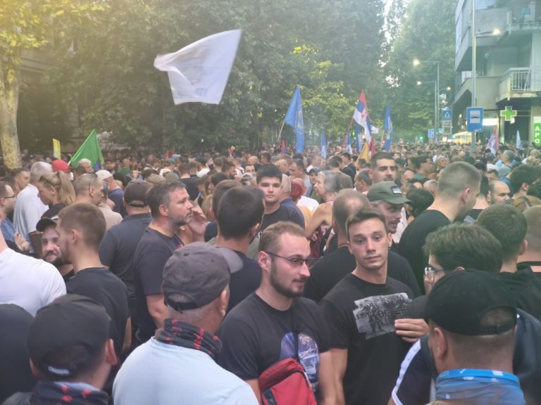 Protest u Valjevu