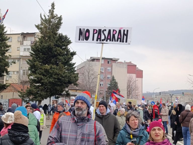 Protest u Kragujevcu