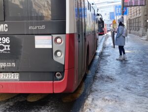 led na autobuskoj stanici