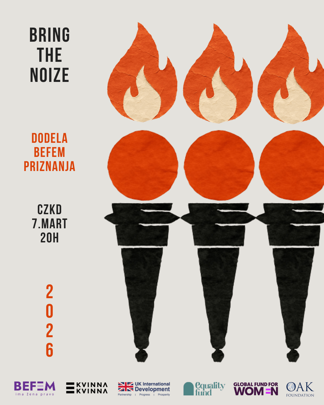 Bring the noize 2026 (dizajn Tina Piskulidis)